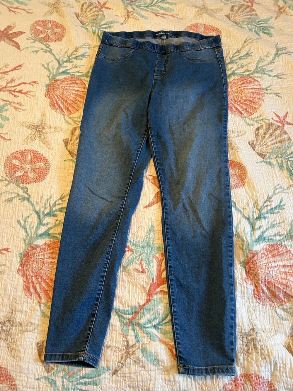 Style & Co. Jeggings in Deep Blue Wash